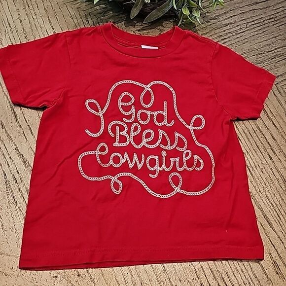 God Blrss Cowgirls t shirt size XS girls - Picture 7 of 7